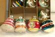 Shiny Brite vintage hand painted ornaments